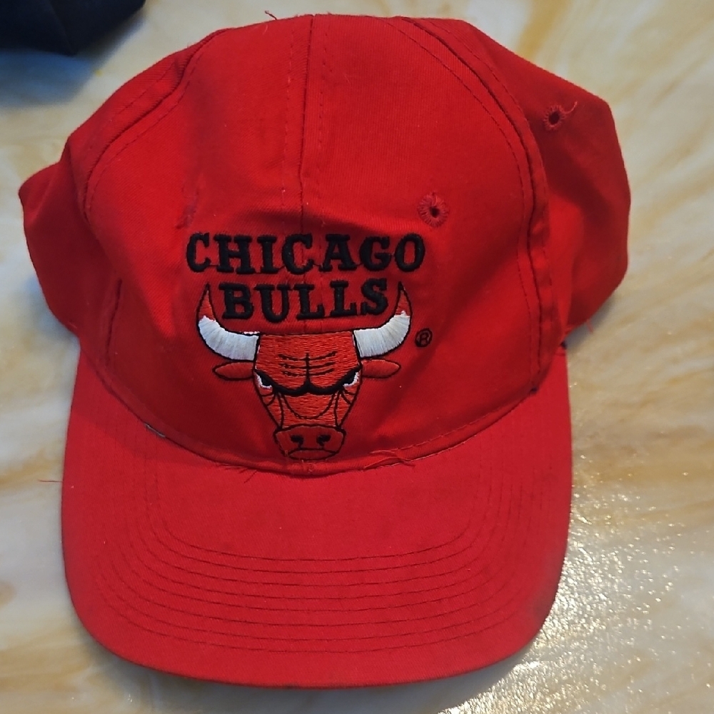 Vintage Chicago Bulls The G Cap Snapback Hat NBA Licensed